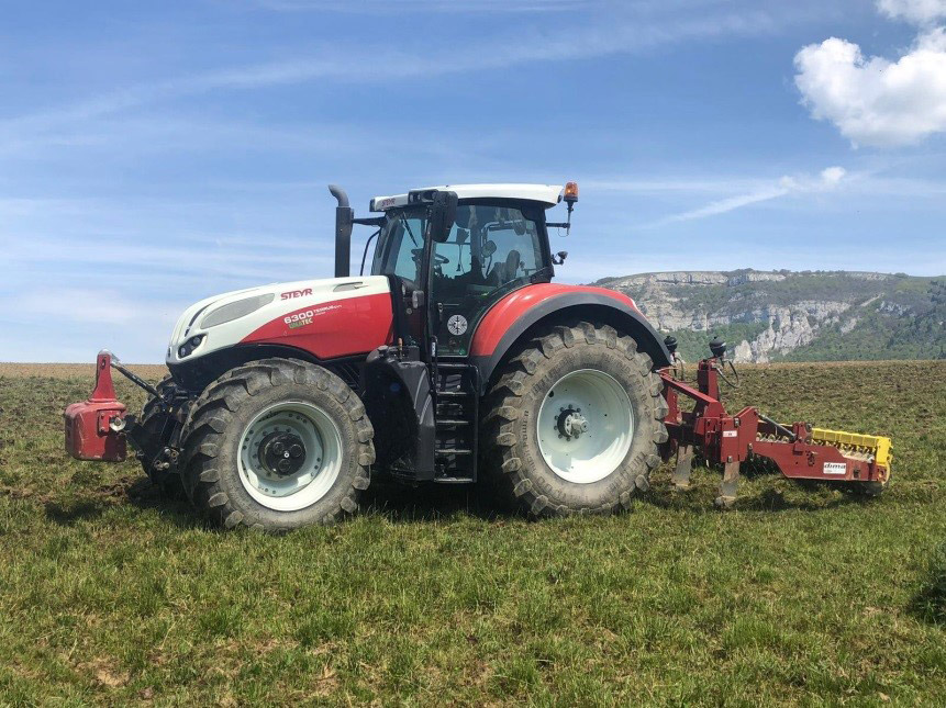 Travaux agricoles décompactage Neydens
